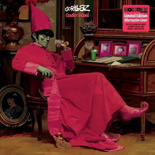Gorillaz – Cracker Island - 2LP, Pink Vinyl, Alternative Cover (RSD 2024)