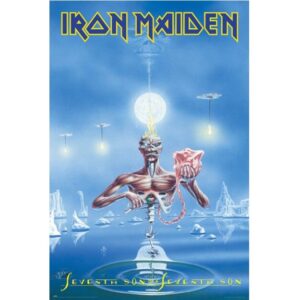Iron maiden seventh פוסטר