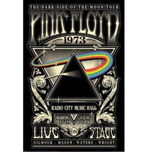 PINK FLOYD 1973 Rainbow Theatre POSTER