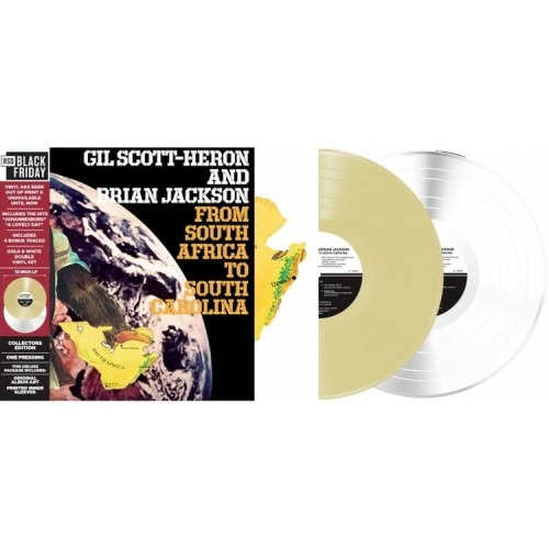 Gil Scott-Heron & Brian Jackson - From South Africa To South Carolina: Gold/White Vinyl (RSD Black Friday 2024)