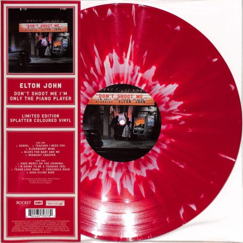 Elton John - Don’t Shoot Me I’m Only The Piano Player (Red Splatter Vinyl)