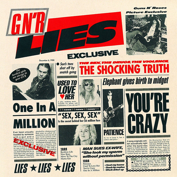 Guns N' Roses – GN'R Lies (CD דיסק)