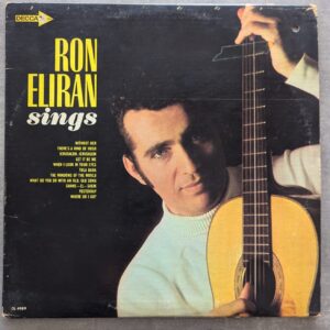 Ron Eliran – Sings: הדפסה אמריקאית ראשונה 1968 (יד שנייה)