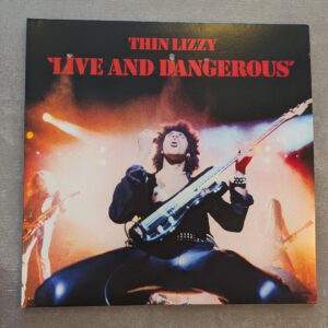 Thin Lizzy – Live And Dangerous 2LP: 2022 USA Press Translucent Red Vinyl (יד שנייה)