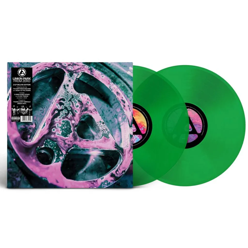 Linkin Park - From Zero 2LP Deluxe Edition Translucent Emerald Vinyl