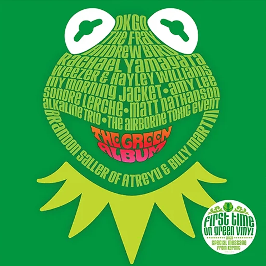 The Muppets - The Green Album (Green Vinyl)