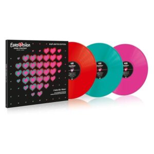 Various Artists - Eurovision Song Contest Basel 2025 3LP (Red, Green & Pink Vinyl)