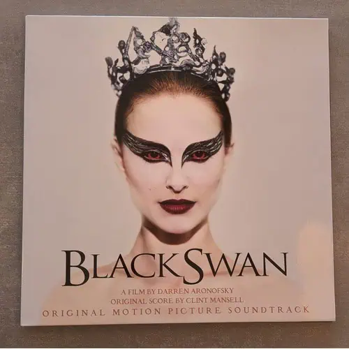 Clint Mansell – Black Swan (Original Motion Picture Soundtrack): Silver And Black Marbled Vinyl 2023 EU Press (יד שנייה)