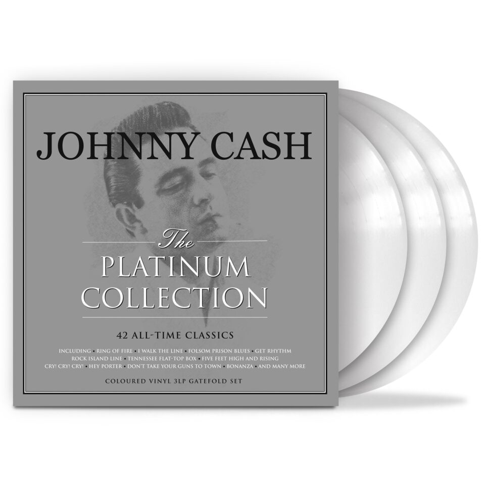 Johnny Cash – The Platinum Collection 3LP (White Vinyl)