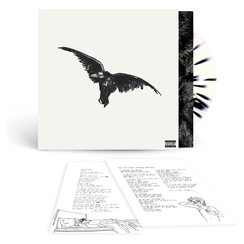 Conan Gray – Kid Krow, Decomposed (White With Black Splatter Vinyl)
