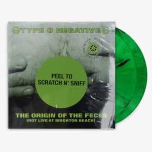 Type O Negative – The Origin Of The Feces (Not Live At Brighton Beach) 2LP Green with Black Marble Vinyl