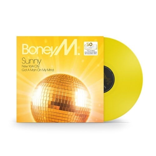 Boney M. - Sunny (12" Single, Yellow Vinyl)