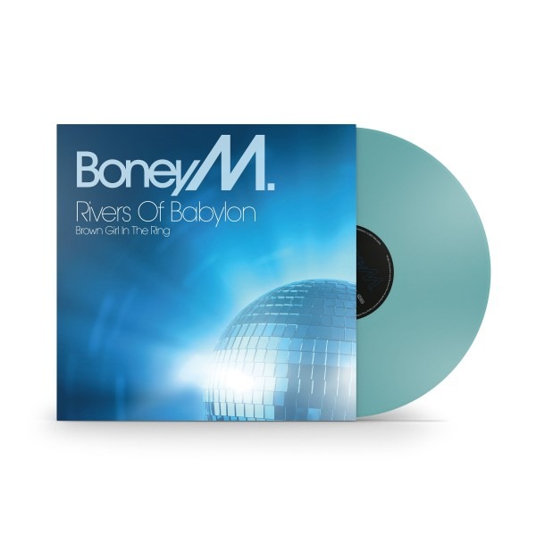 Boney M. - Rivers of Babylon (12" Single, Clear Light Blue Vinyl)