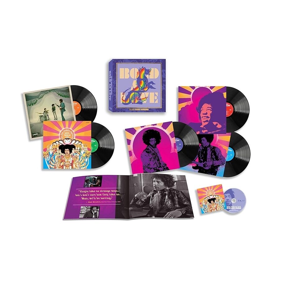 The Jimi Hendrix Experience – Axis: Bold As Love (5LP + Blu-ray - Deluxe Box Set)
