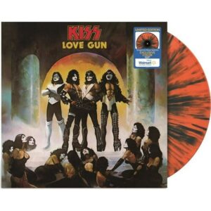 Kiss – Love Gun (Tangerine/Aqua Splatter Vinyl)