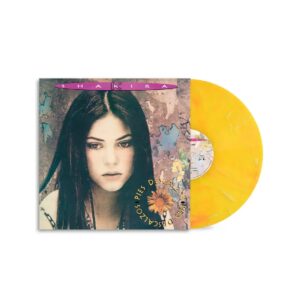 Shakira - Pies Descalzos (30th Anniversary, Yellow with Red Swirl Marble Vinyl)