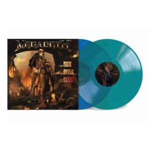 Megadeth – The Sick, The Dying... And The Dead! (Blue Opaque, Green Transparent Vinyl)