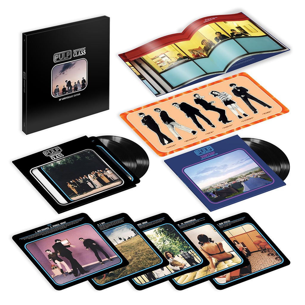 Pulp – Different Class (30th Anniversary Edition, 4LP Box Set Vinyl)