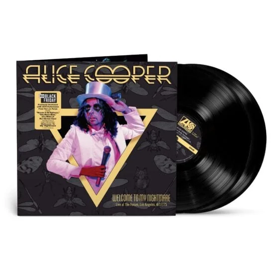 Alice Cooper – Welcome To My Nightmare: Live At The Forum, Los Angeles, 6/17/75 (RSD Black Friday 2025 2LP Vinyl)