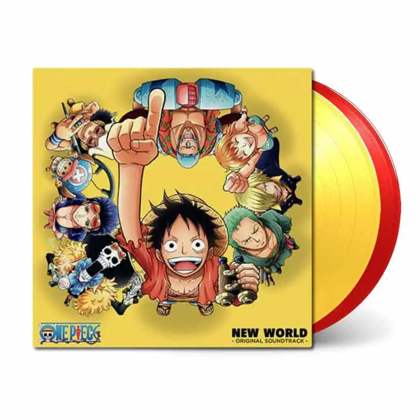 Kouhei Tanaka, Shiro Hamaguchi, Keiji Inai, Yasuhisa Murase – One Piece: New World - Original Soundtrack (2LP Yellow & Red Vinyl)