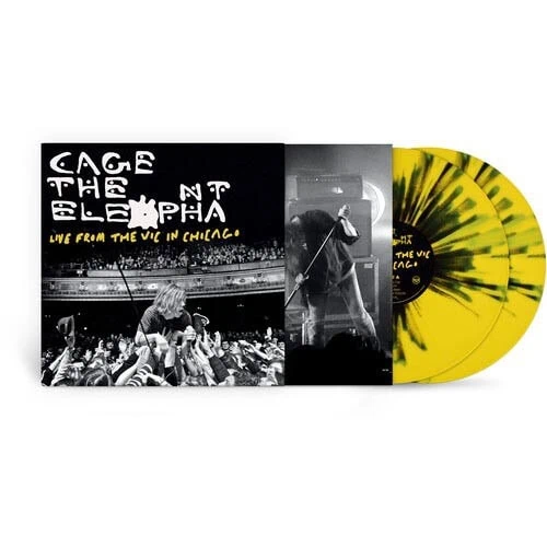 Cage The Elephant – Live From The Vic In Chicago (RSD Black Friday 2025, 2LP Vibrant Yellow And Black Splatter Vinyl)