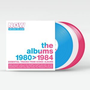 Various – Now That's What I Call An Era: The Albums 1980 - 1984 Essential Tracks From Iconic Albums (Red, White, Blue Vinyl 3LP)