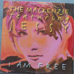 The Mackenzie Featuring Jessy – I Am Free: 12" 1996 France Press (יד שנייה)