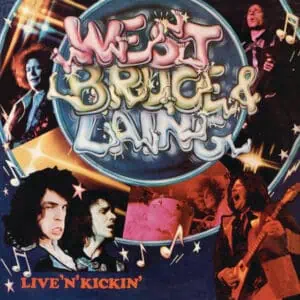 West, Bruce & Laing – Live 'N' Kickin': 1975 Japan Press (יד שנייה)