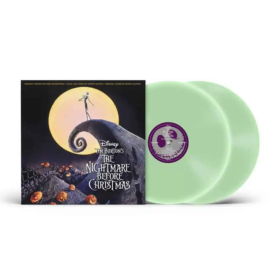 Danny Elfman – Tim Burton's The Nightmare Before Christmas (Original Motion Picture Soundtrack, 2LP Glow In The Dark Vinyl)