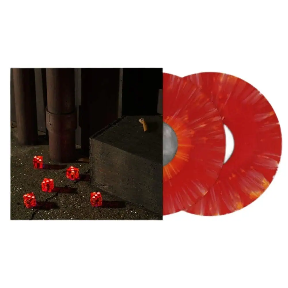 Bright Eyes - Five Dice, All Threes (2LP Red And Orange Splatter Vinyl)