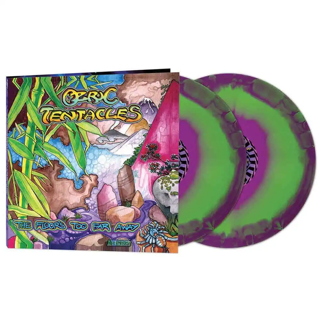 Ozric Tentacles – The Floor's Too Far Away (2LP Purple Green Haze Vinyl)
