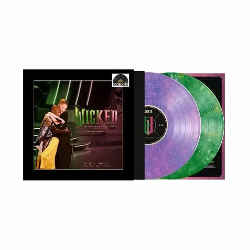 Ariana Grande & Cynthia Erivo – Wicked: One Wonderful Night - Live: RSD 2026 (2LP Green/Purple Splatter Vinyl)
