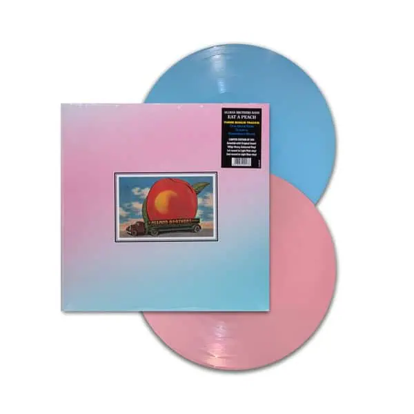 The Allman Brothers Band – Eat A Peach (2LP Pink & Blue Vinyl)