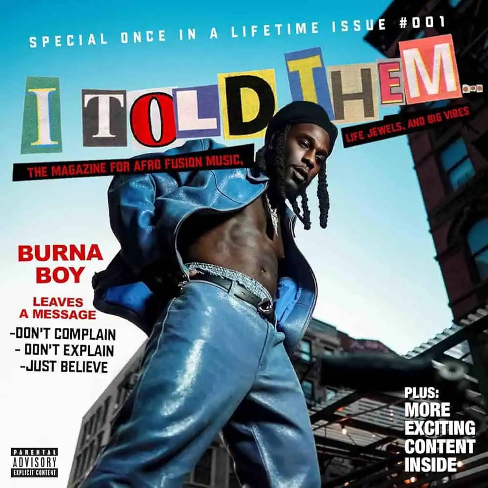 Burna Boy – I Told Them... (Vinyl)