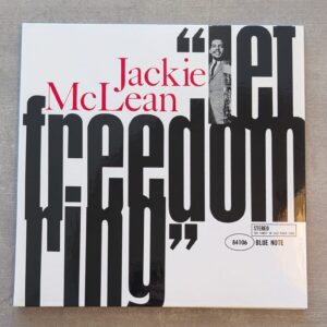 Jackie McLean – Let Freedom Ring: 2024 Blue Note Tone Poet (יד שנייה)