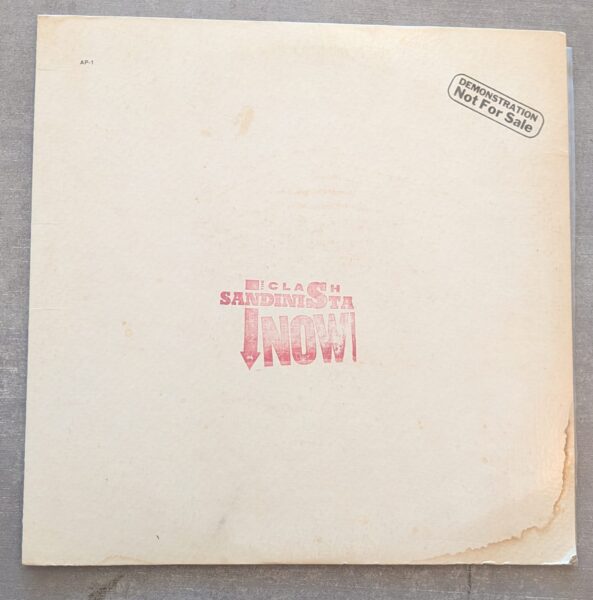 The Clash – Sandinista Now!: 1980 USA Promo (יד שנייה)