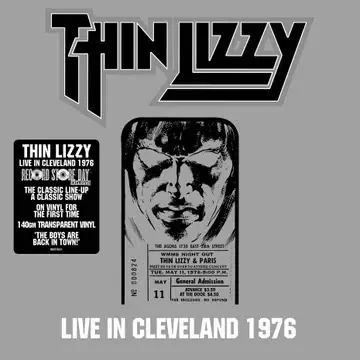 Thin Lizzy - Live in Cleveland 1976: RSD 2026 (2LP Vinyl)