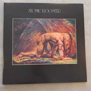 Atomic Rooster – Death Walks Behind You: 2022 EU Press Red & Gold Haze Vinyl (יד שנייה)