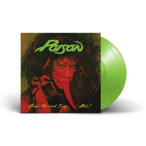 Poison - Open Up And Say... Ahh! (Neon Green Vinyl)