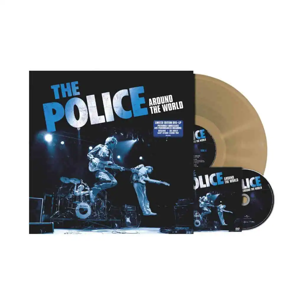 The Police – Around The World (Restored & Expanded Gold Vinyl + DVD)