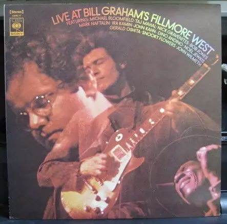 Various – Live At Bill Graham's Fillmore West: 1974 Japan Press (יד שנייה)