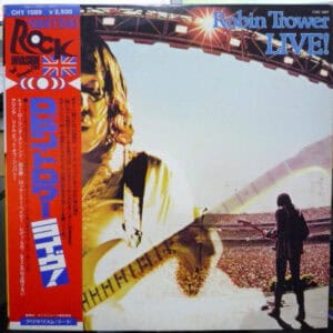 Robin Trower – Robin Trower Live!: 1976 Japan Press (יד שנייה)
