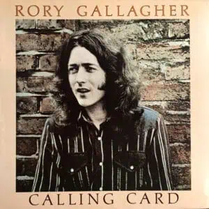 Rory Gallagher – Calling Card: 1976 Japan Press (יד שנייה)