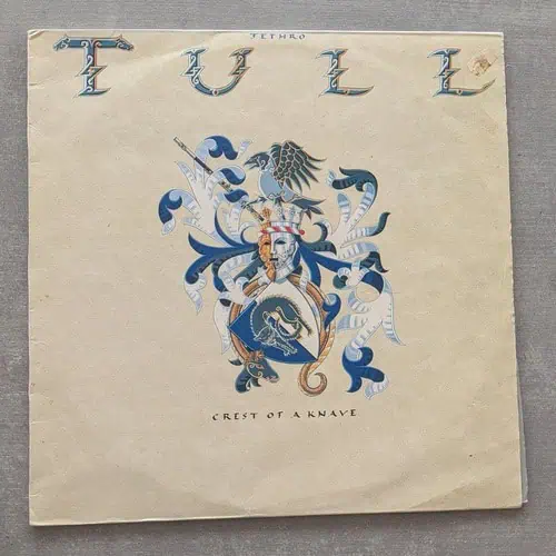 Jethro Tull – Crest Of A Knave: 1987 Israel Press (יד שנייה)