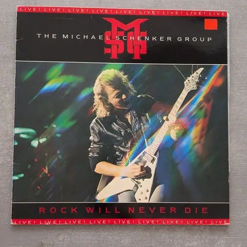 The Michael Schenker Group – Rock Will Never Die: 1984 Greece Press (יד שנייה)