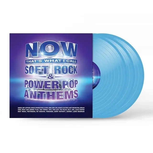Various – Now That's What I Call Soft Rock & Power Pop Anthems (3LP Blue Vinyl)