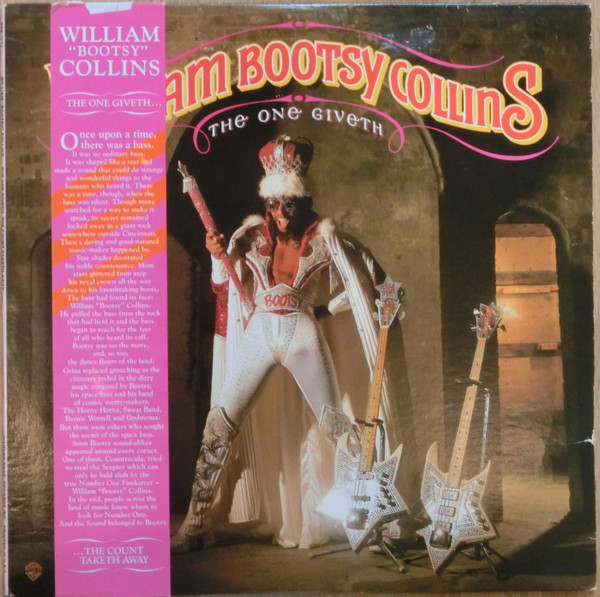 Bootsy Collins – The One Giveth, The Count Taketh Away: 1982 Japan Press OBI (יד שנייה)