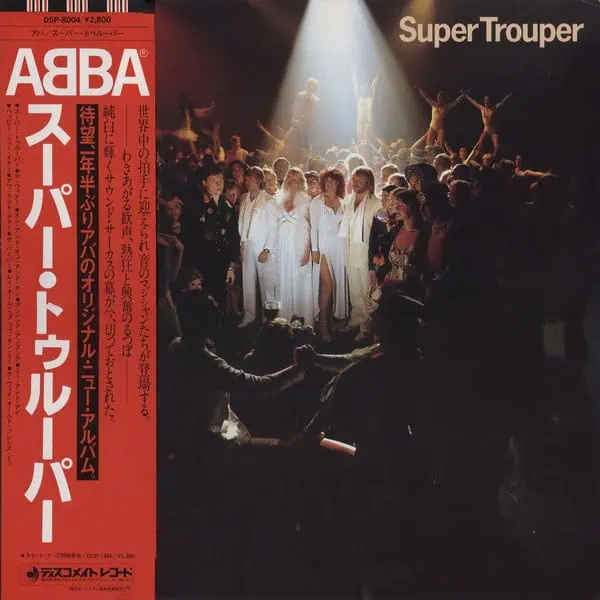ABBA – Super Trouper: 1980 Japan Press