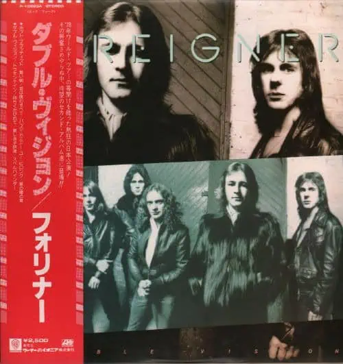 Foreigner – Double Vision: 1978 Japan Press OBI (יד שנייה)