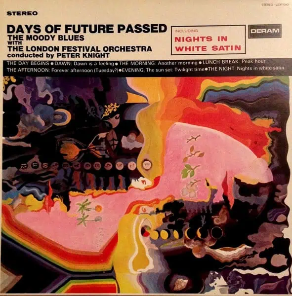 The Moody Blues – Days Of Future Passed: 1973 Japan Press (יד שנייה)